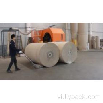 Giấy nặng cuộn cuộn máy reel giấy mover